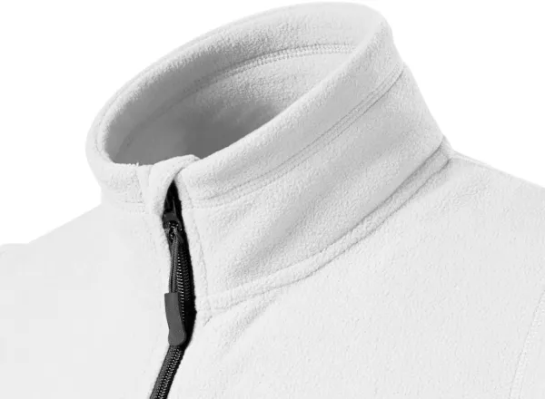 Fleece kontrastväst - Upphöjd krage för att skydda mot kyla på halsen