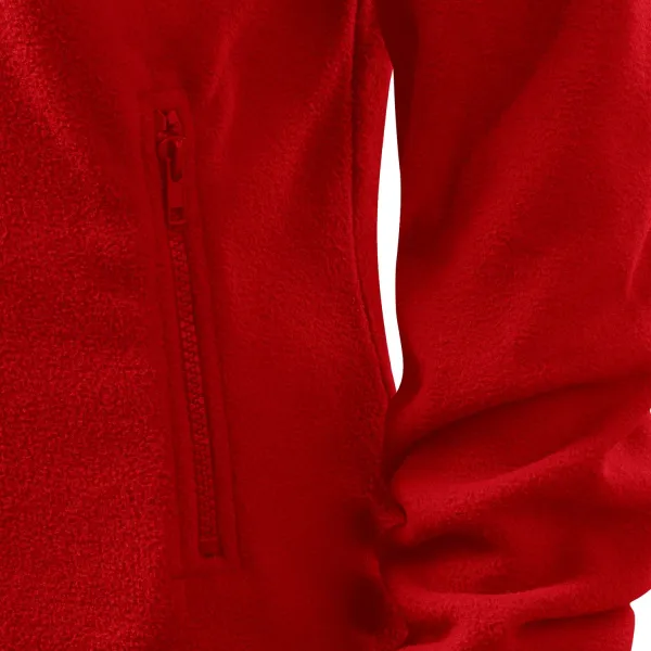 Fleecejacka för damer - Praktiska fickor med dragkedja