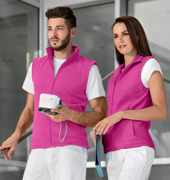 Klassisk fleeceväst - Unisex fleeceväst - för kvinnor och män