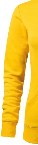 Damtröja med huva utan dragkedja - Klassiska långärmade