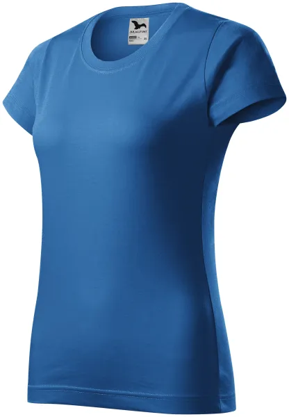 Dam enkel T-shirt - T-shirt i bomull för kvinnor för varje dag