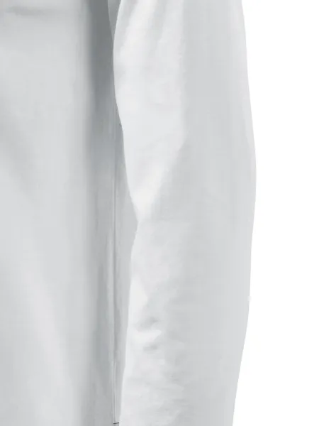 Kontrast-T-shirt för män med långa ärmar - Klipp med sidsömmar