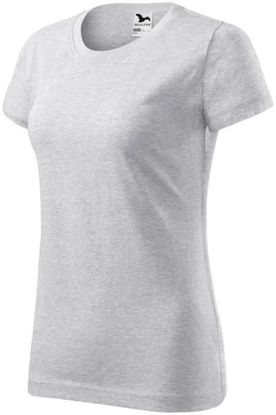 Dam enkel T-shirt - T-shirt i bomull för kvinnor för varje dag