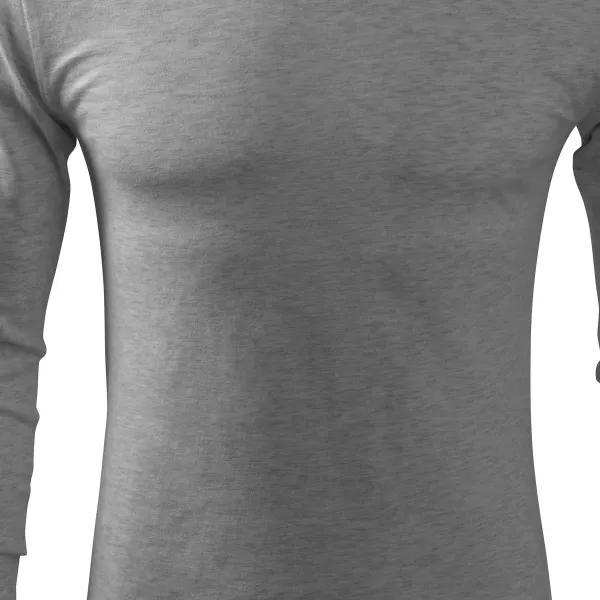 Långärmad T-shirt herr - Något passande snitt