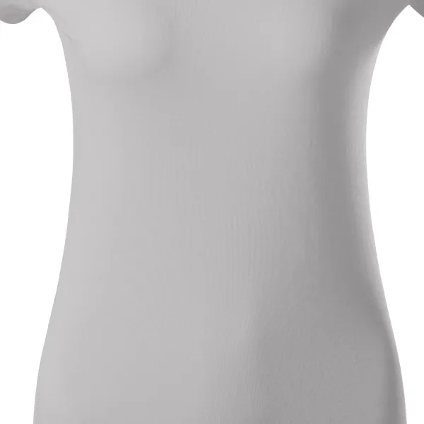 Exklusiv damt-shirt - Smal, avsmalnande passform