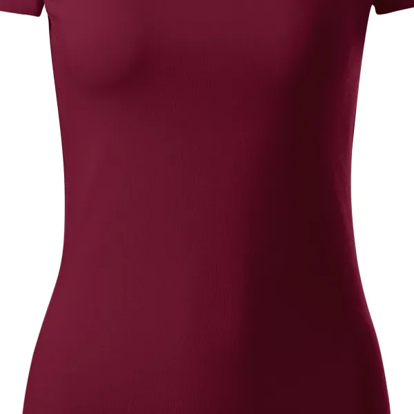 T-shirt dam med dekorativa sömmar - Smal, avsmalnande passform
