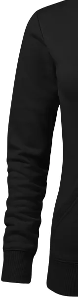 Damtröja med huva utan dragkedja - Klassiska långärmade