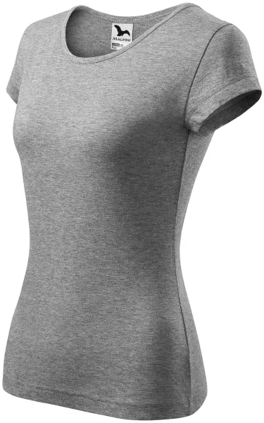 T-shirt dam med mycket korta ärmar - T-shirt till vardags för kvinnor