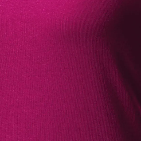 T-shirt med smal passform för damer med V-ringning - 100% bomull för maximal komfort