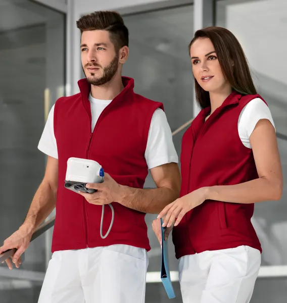 Klassisk fleeceväst - Unisex fleeceväst - för kvinnor och män