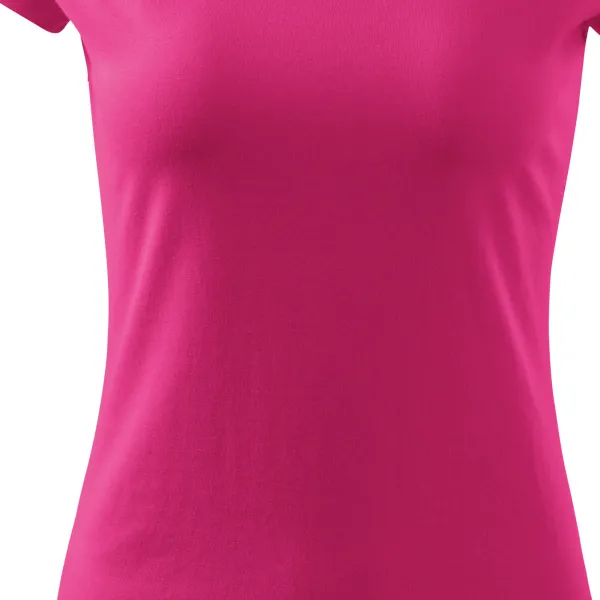 T-shirt dam med mycket korta ärmar - Lätt avsmalnande snitt