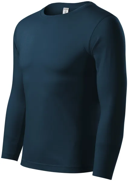 Lätt T-shirt med långa ärmar - Unisex t-shirt för män och kvinnor