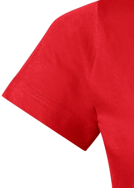 Dam enkel T-shirt - Klassiska korta ärmar