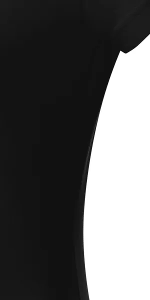 Slitstark tungvikt damt-shirt - Klipp med sidsömmar