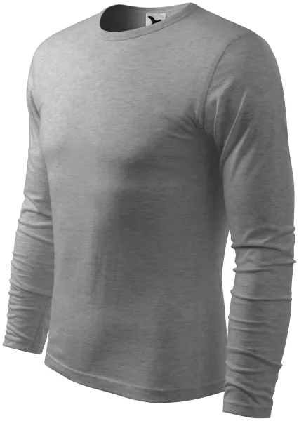 Långärmad T-shirt herr - T-shirt i bomull för män för varje dag