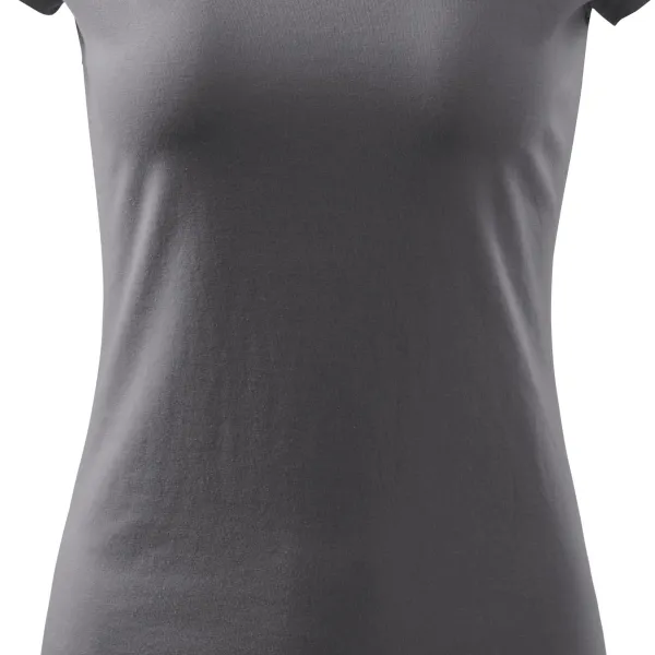 T-shirt dam med mycket korta ärmar - Lätt avsmalnande snitt