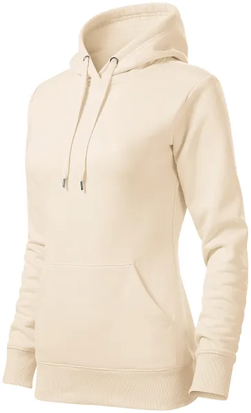 Damtröja med huva utan dragkedja - Damtröja utan dragkedja och med huva