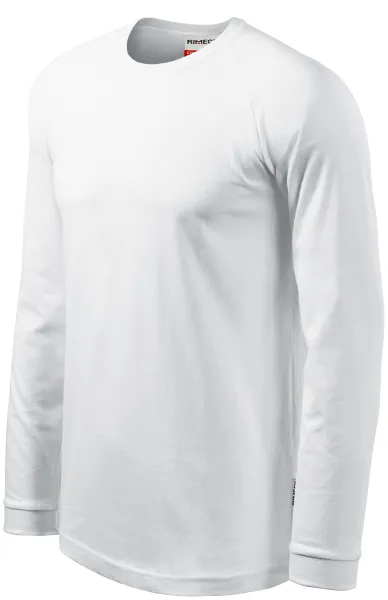 Kontrast-T-shirt för män med långa ärmar - Unisex t-shirt för män och kvinnor