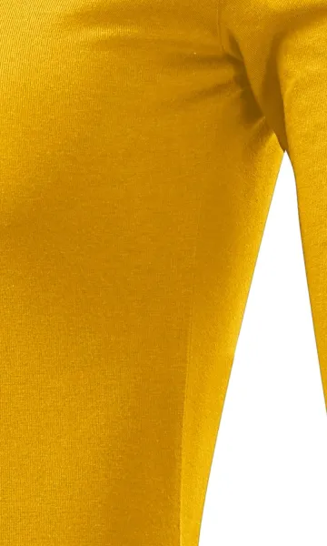 T-shirt för kvinnor med långa ärmar - Klipp med sidsömmar