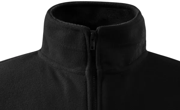 Fleecejacka för män - Dragkedja upp till hakan