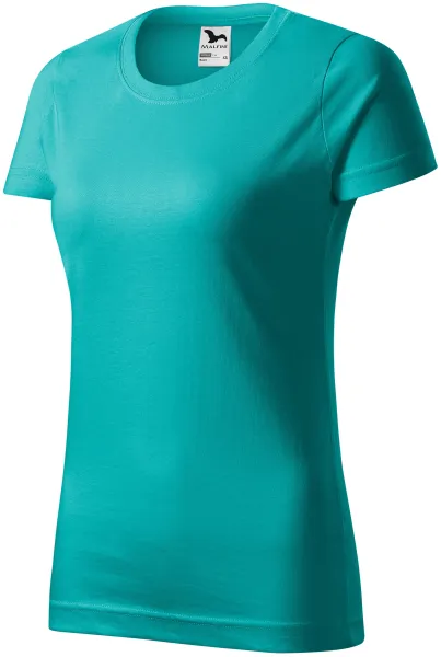 Dam enkel T-shirt - T-shirt i bomull för kvinnor för varje dag