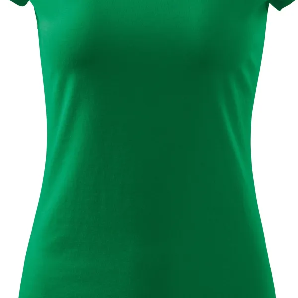 T-shirt dam med mycket korta ärmar - Lätt avsmalnande snitt