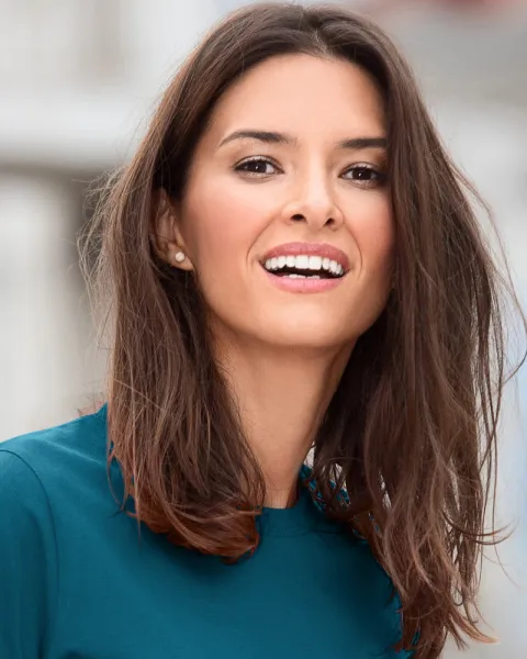 Dam enkel T-shirt - Klassisk rund halsringning