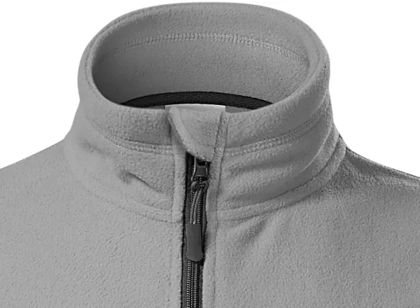 Dam fleece kontrastjacka - Dragkedja upp till hakan