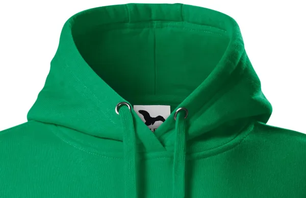 Damtröja med huva utan dragkedja - Huva med dragsko