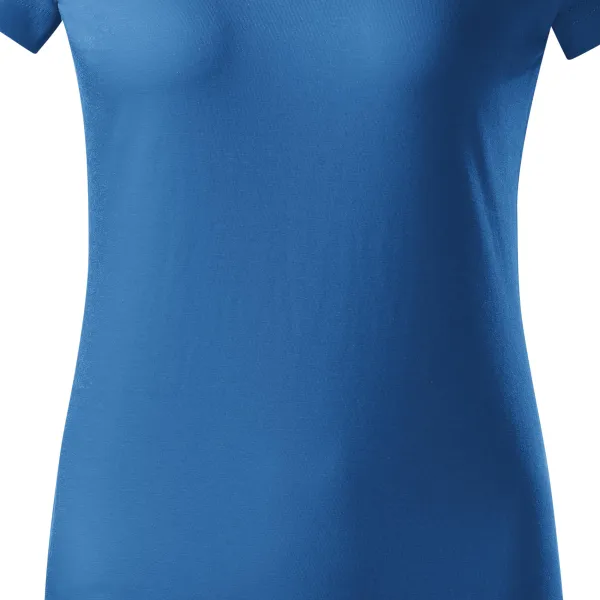 Dam enkel T-shirt - Lätt avsmalnande snitt