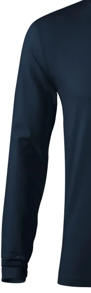 T-shirt med lång passform för män - Klassiska långa ärmar