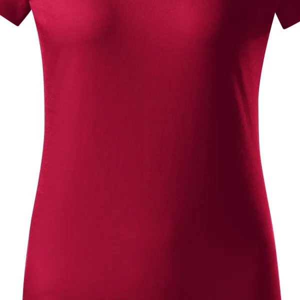 Dam enkel T-shirt - Lätt avsmalnande snitt