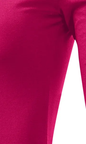 T-shirt för kvinnor med långa ärmar - Klipp med sidsömmar