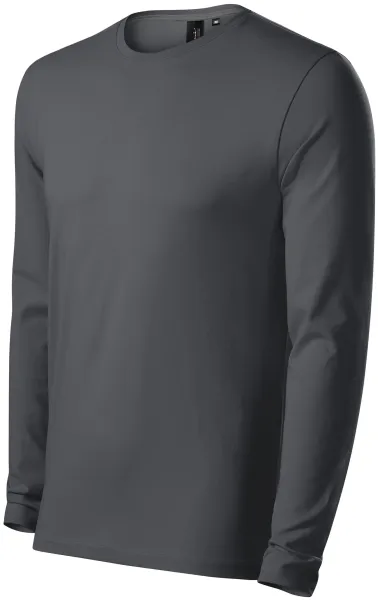 T-shirt med lång passform för män - T-shirt i bomull för män för varje dag