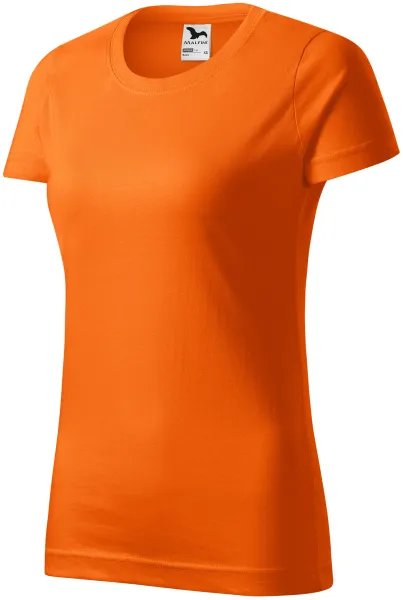 Dam enkel T-shirt - T-shirt i bomull för kvinnor för varje dag