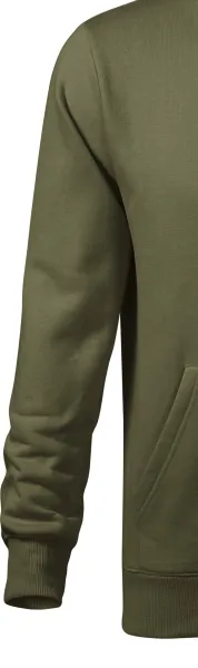 Herrtröja med huva utan dragkedja - Klassiska långärmade