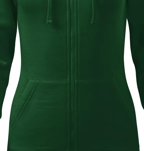 Damtröja med huva - Avsmalnande skärning med sidosömmar