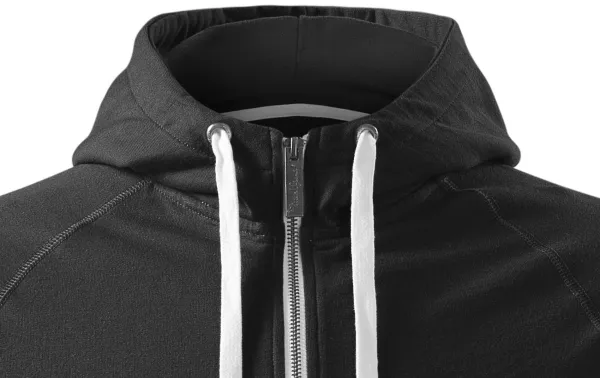 Kontrasttröja för män med huva - Huva med dragsko