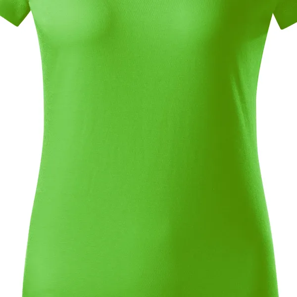 Dam enkel T-shirt - Lätt avsmalnande snitt