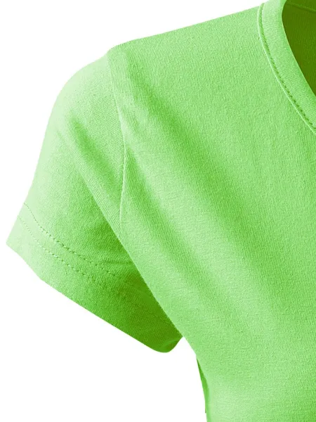 T-shirt dam med mycket korta ärmar - Mycket korta ärmar
