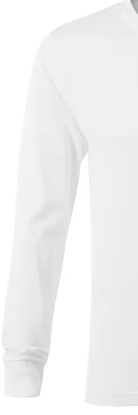 Slitstark långärmad T-shirt för män - Långa ärmar med muddar