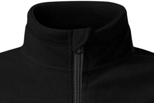Barn fleece kontrastjacka - Dragkedja upp till hakan