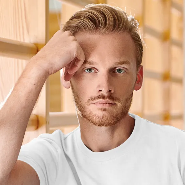 Tung t-shirt - Klassisk rund halsringning