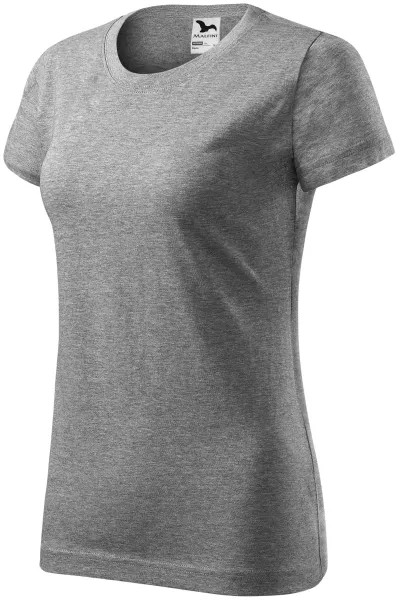 Dam enkel T-shirt - T-shirt i bomull för kvinnor för varje dag