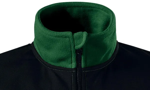 Varm unisex fleecejacka - Dragkedja upp till hakan