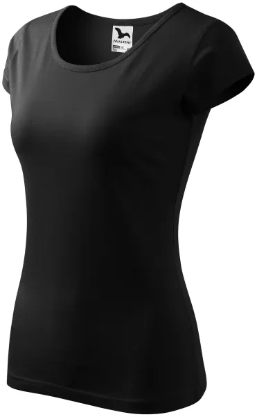 T-shirt dam med mycket korta ärmar - T-shirt till vardags för kvinnor