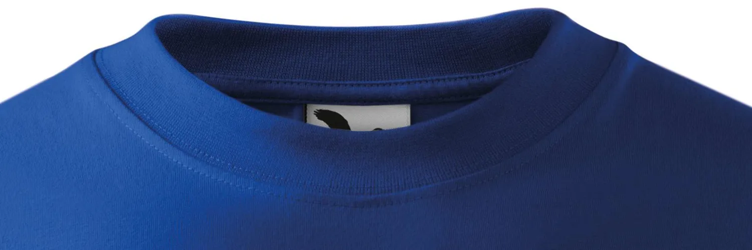 Barns enkla T-shirt - Klassisk rund halsringning